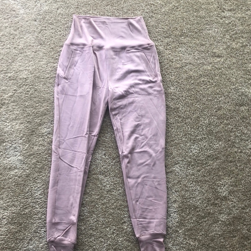 Cozy Fleece Foldover Long Sweatpant